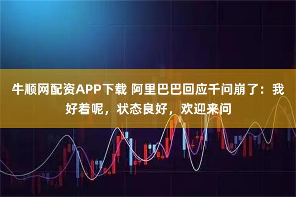 牛顺网配资APP下载 阿里巴巴回应千问崩了：我好着呢，状态良好，欢迎来问
